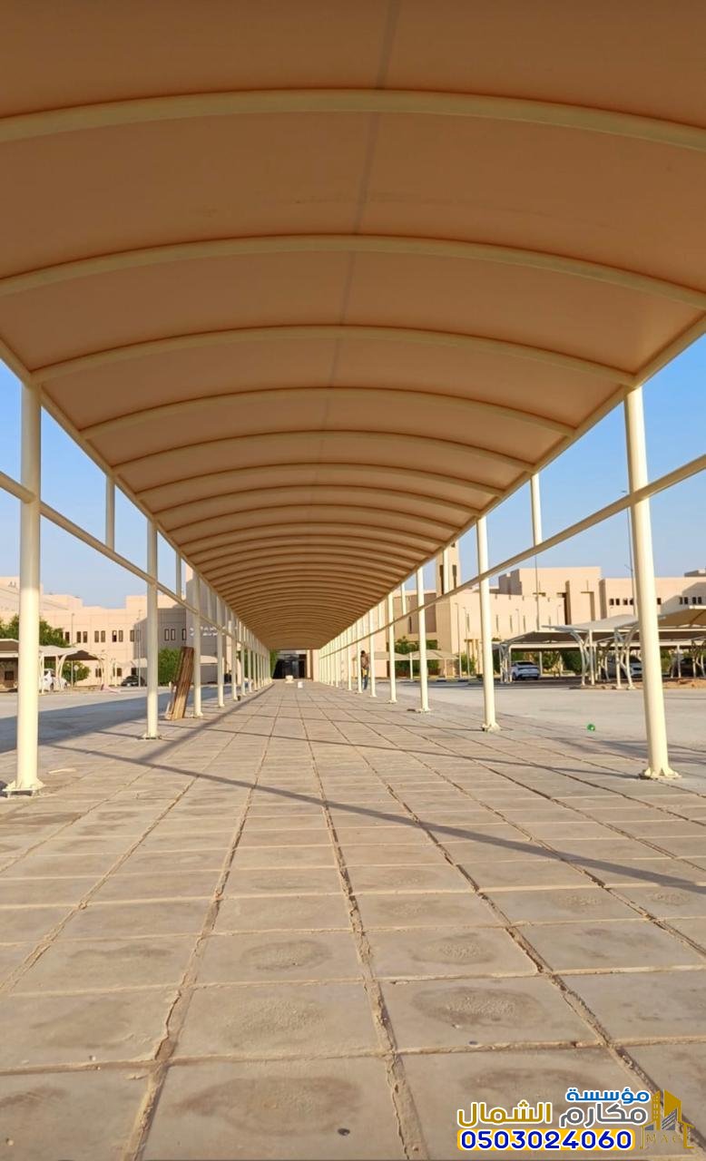 تركيب مظلات خارجية في الرياض تحفة فنية تحمي منزلك وممتلكاتك