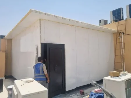 مقاول محترف وموثوق لتركيب غرف سندويتش بانل بالرياض 