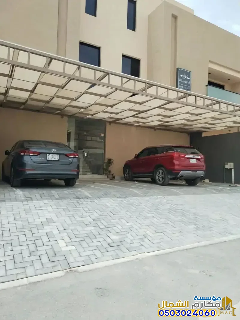 محداد مظلات جلسات خارجية وبرجولات في حي الشفاءبالرياض 