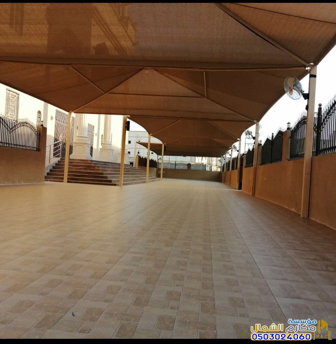 مظلات الرياض لمسة جمالية وعصرية